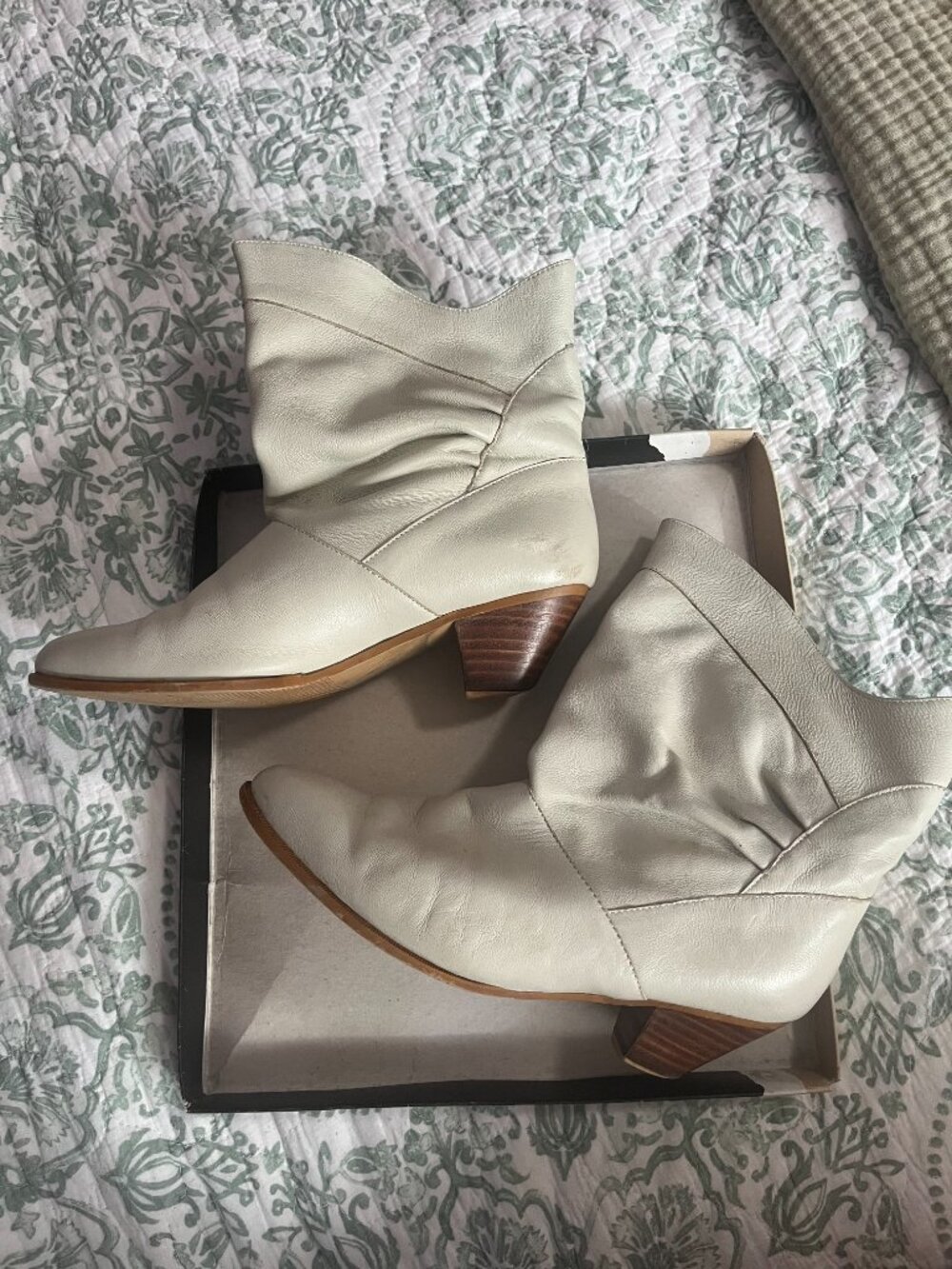 Dolcis Vintage leather ankle boots from the 80s (7.5)